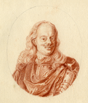 135526 Portret van een onbekend persoon, mogelijk tsaar Peter de Grote van Rusland (1689-1726).